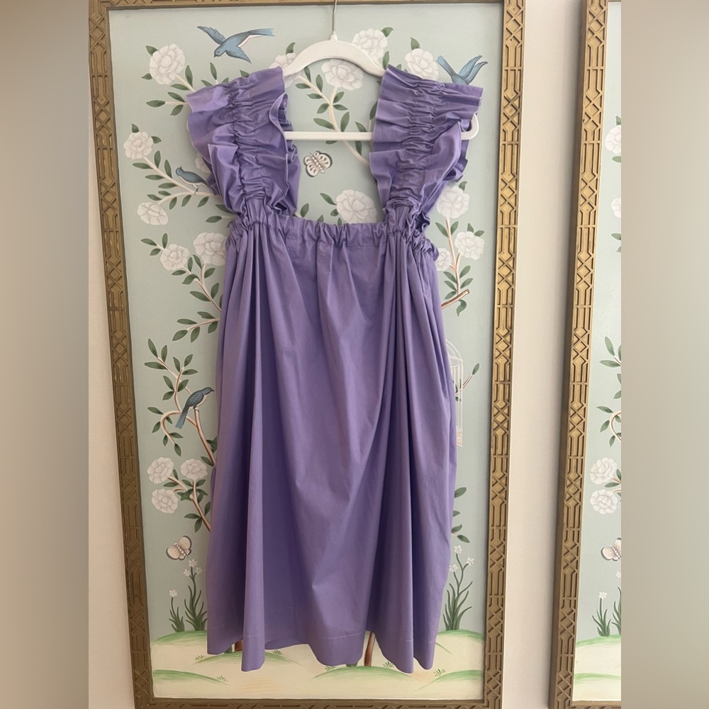 Monica Nera purple Maya dress